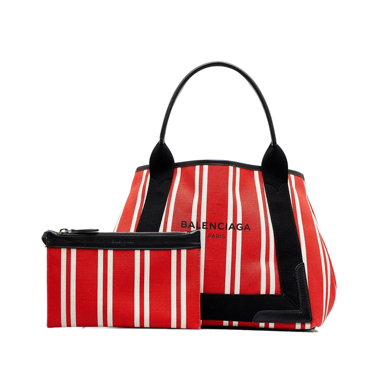 Balenciaga Navy Cabas S Tote (SHG-BValiQ)