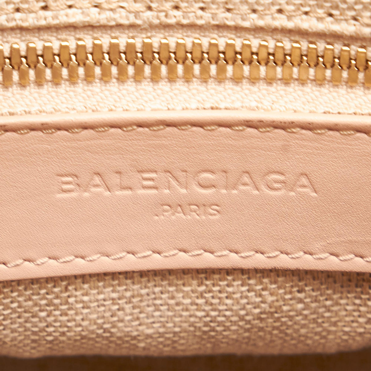 Balenciaga Padlock All Afternoon Leather Satchel (SHG-26768)