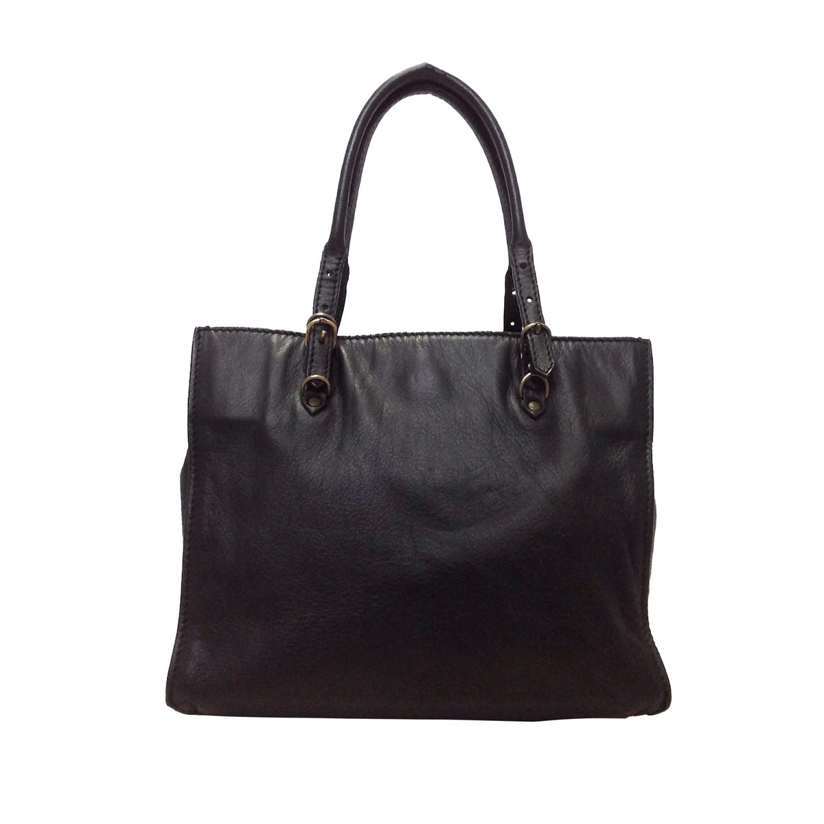 Balenciaga Papier A4 Leather Satchel (SHG-27903)