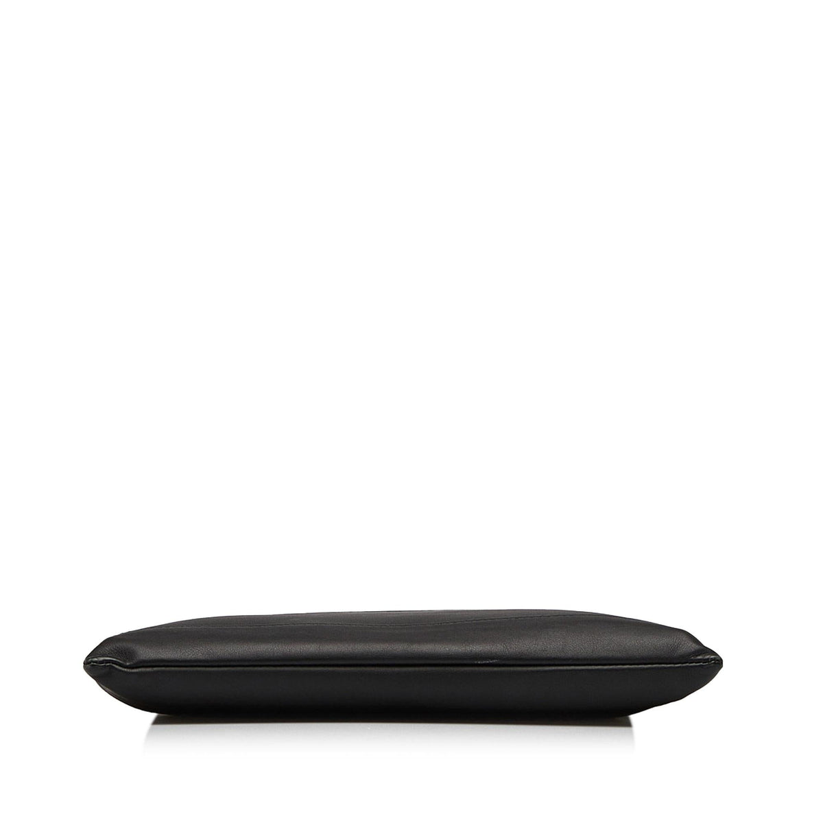 Balenciaga Punch Logo Navy Clip Clutch (SHG-8N4brT)