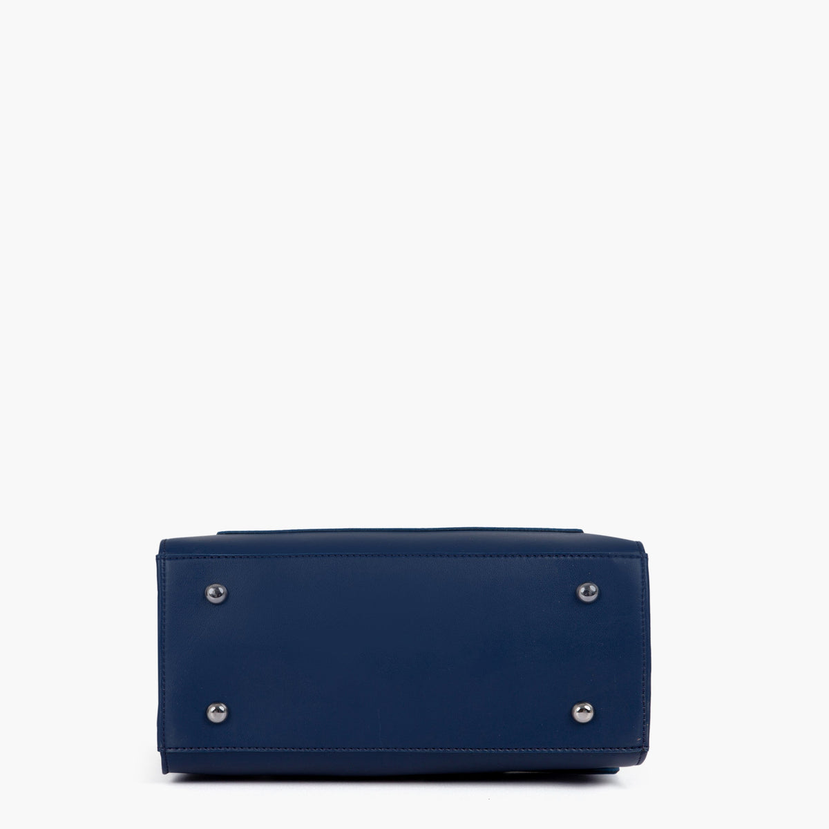 Blue mini messenger bag