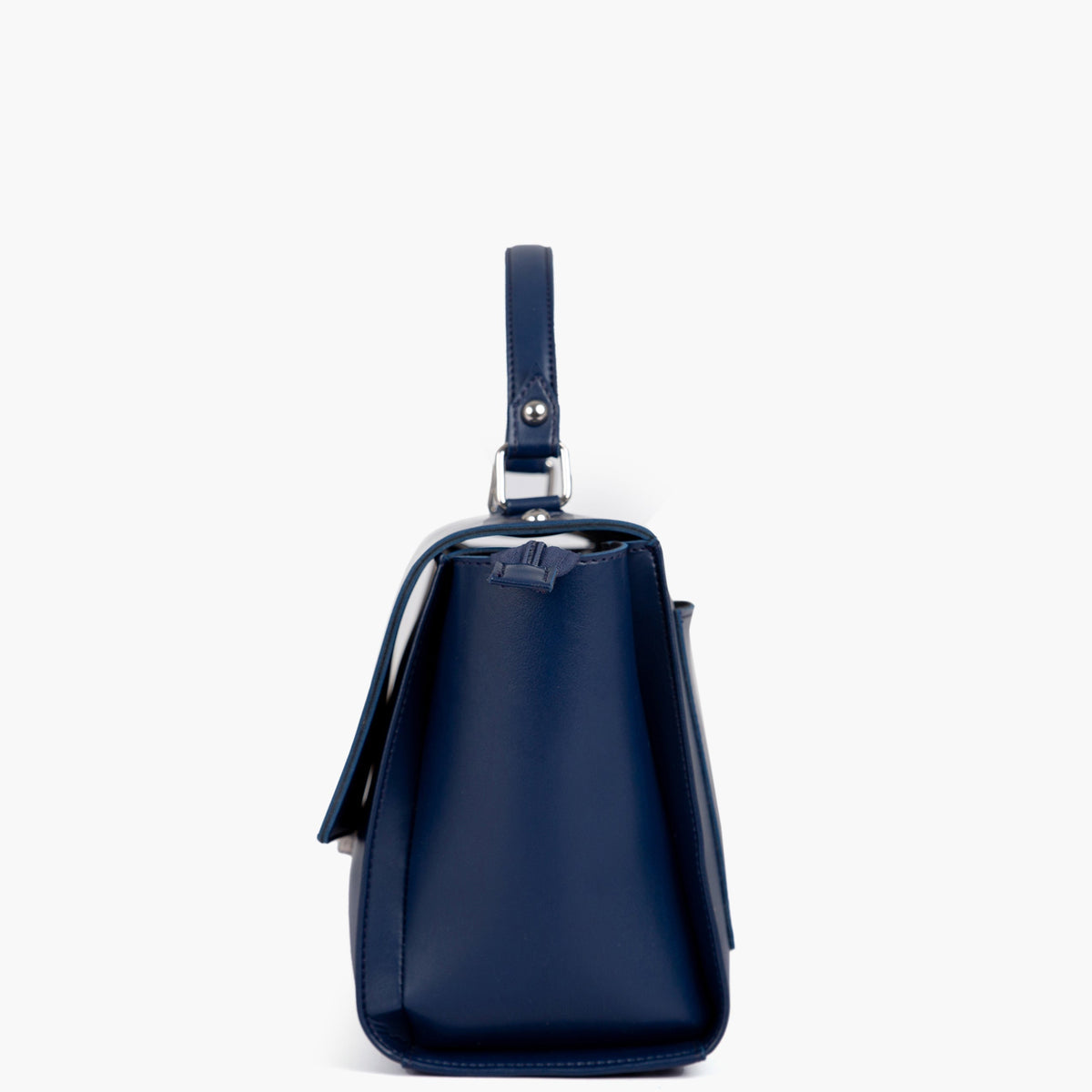 Blue mini messenger bag