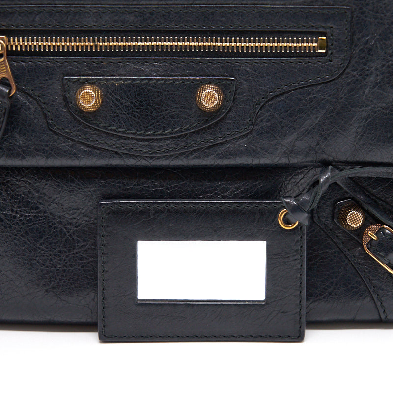 balenciaga Clutch Black GHW