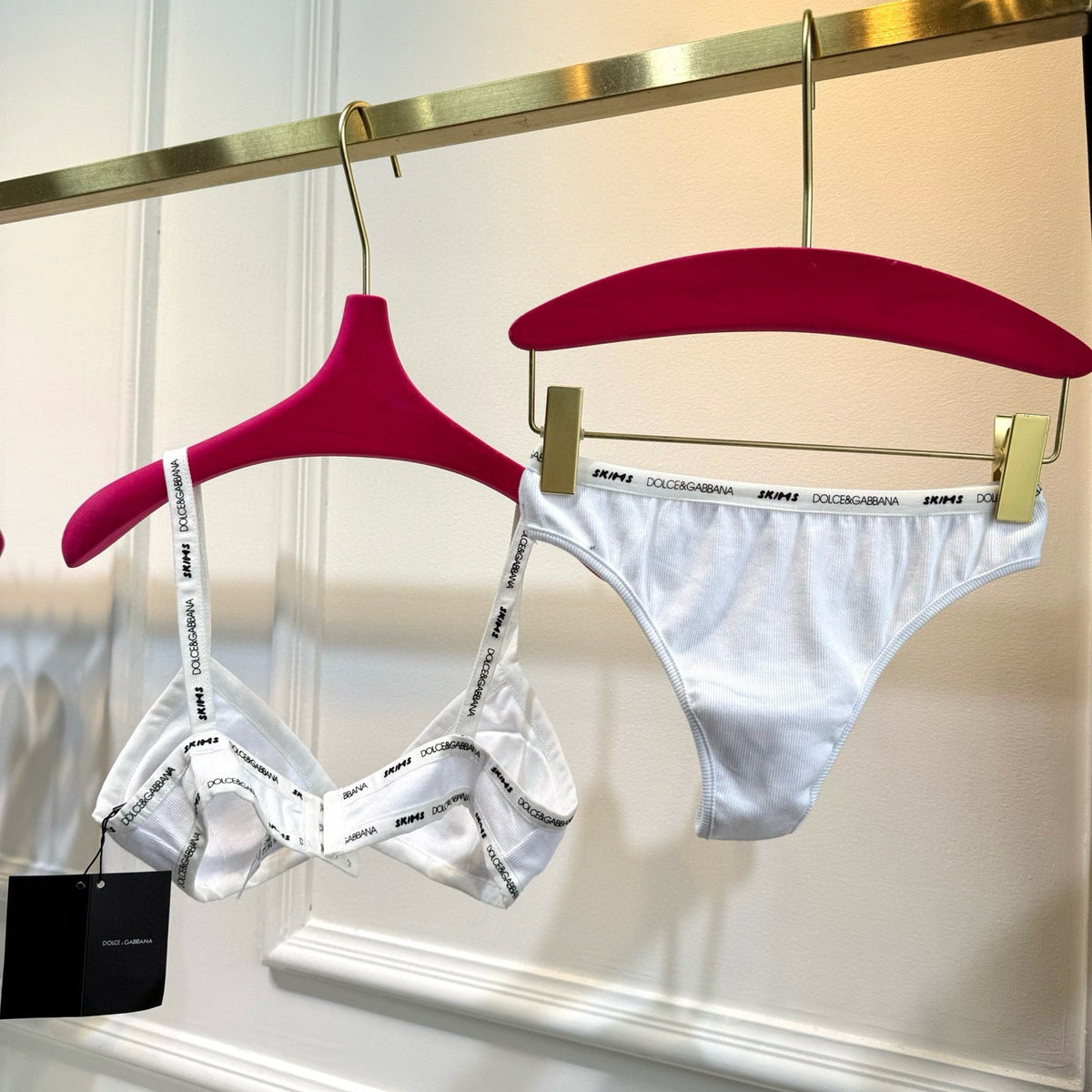 SKIMS x DG BRA SET