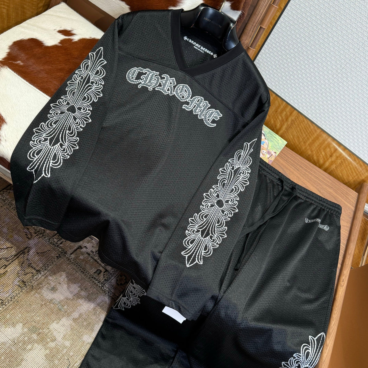 CHROME H LONG TEE