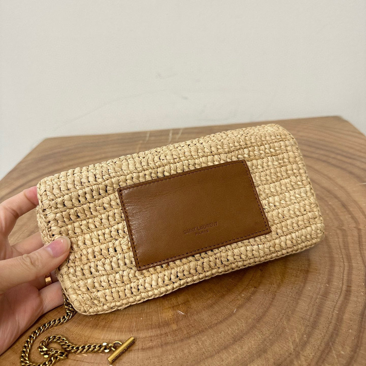 SL ICARE IN RAFFIA BAG