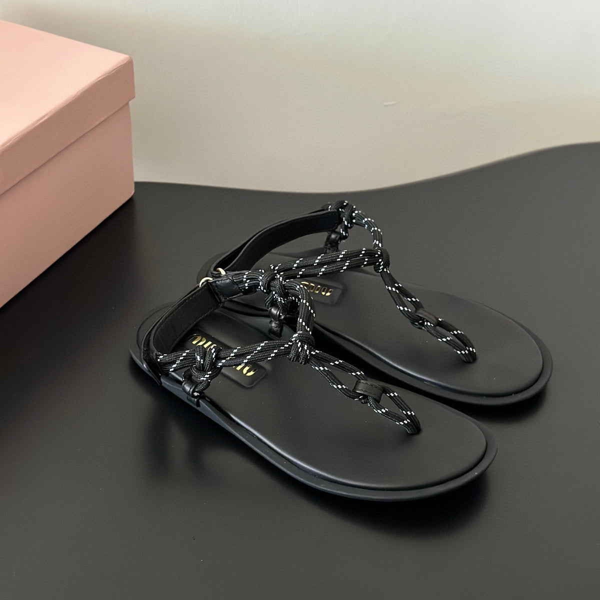 MIU M SANDALS