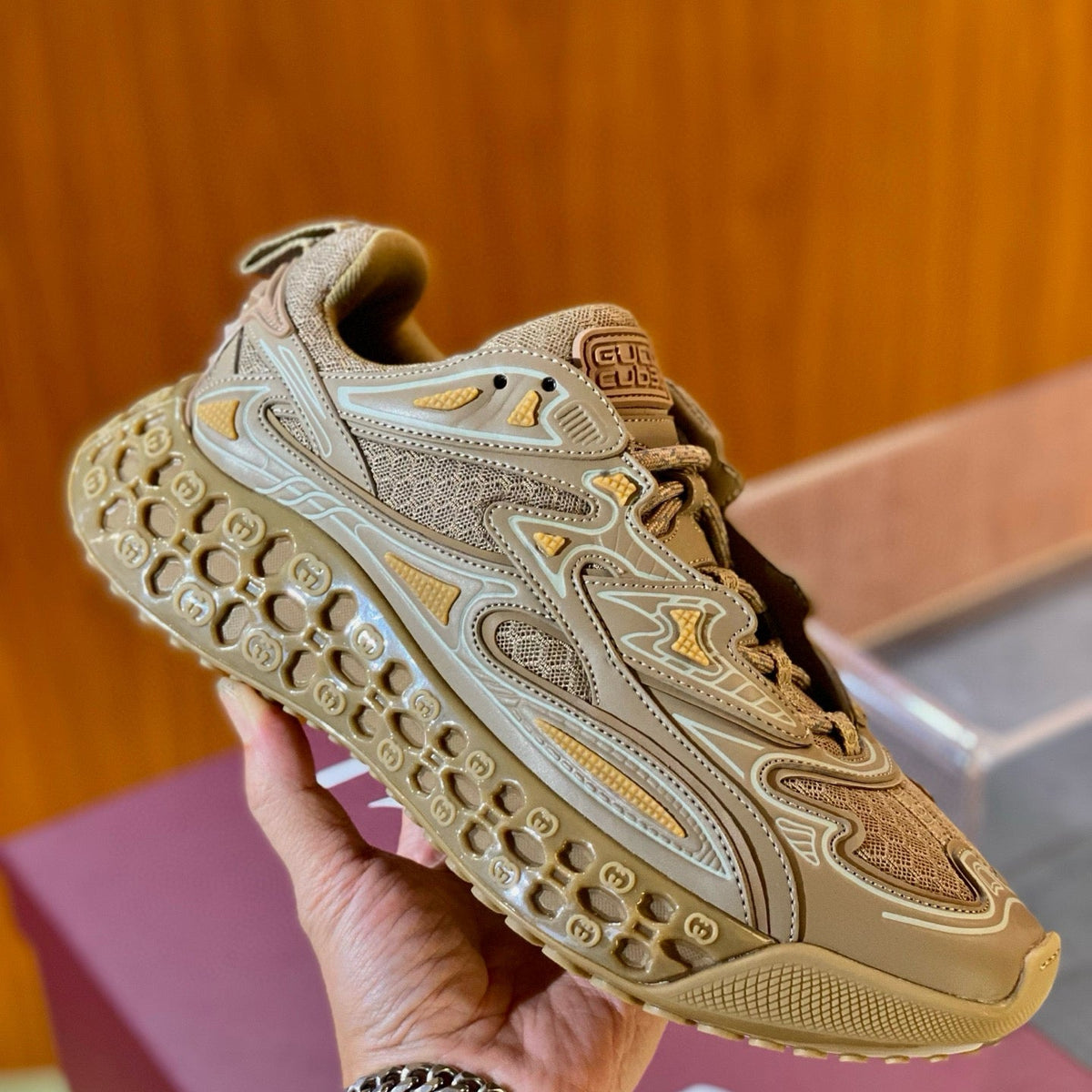 GG CUB3D SNEAKERS