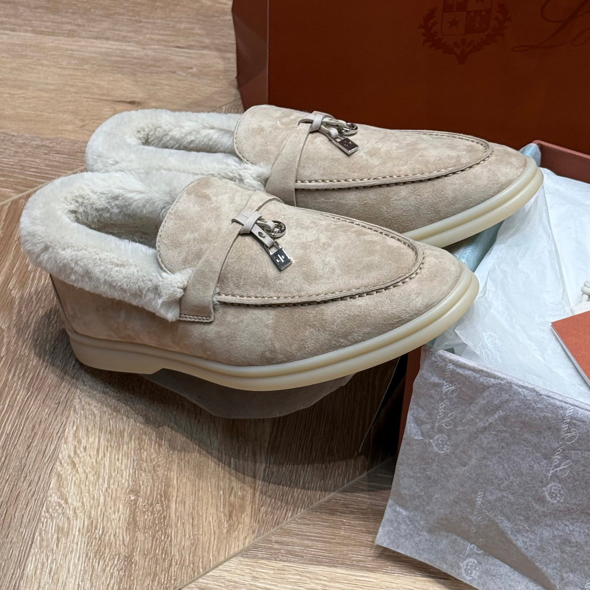 LORO P SUMMER CHARMS LOAFERS
