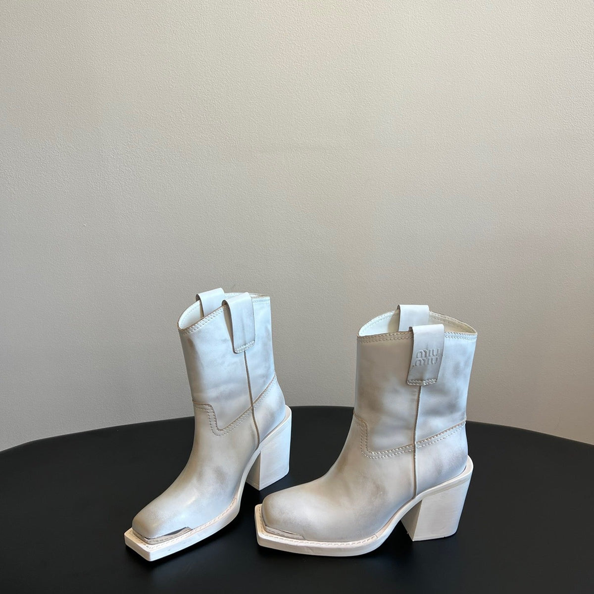 MIU M BOOTS