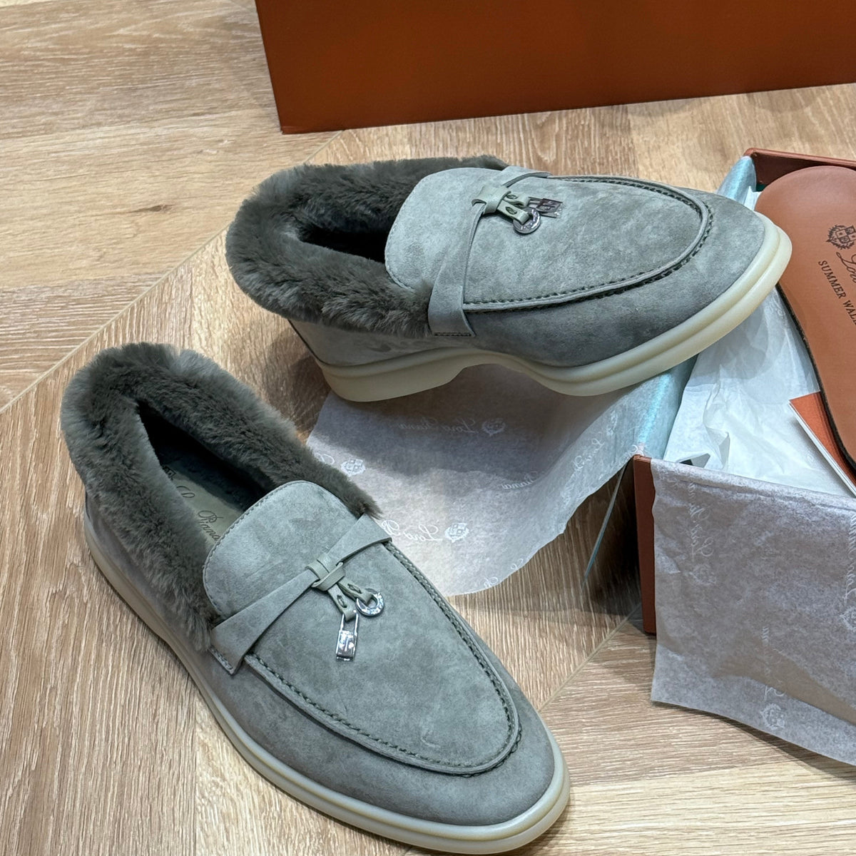 LORO P SUMMER CHARMS LOAFERS