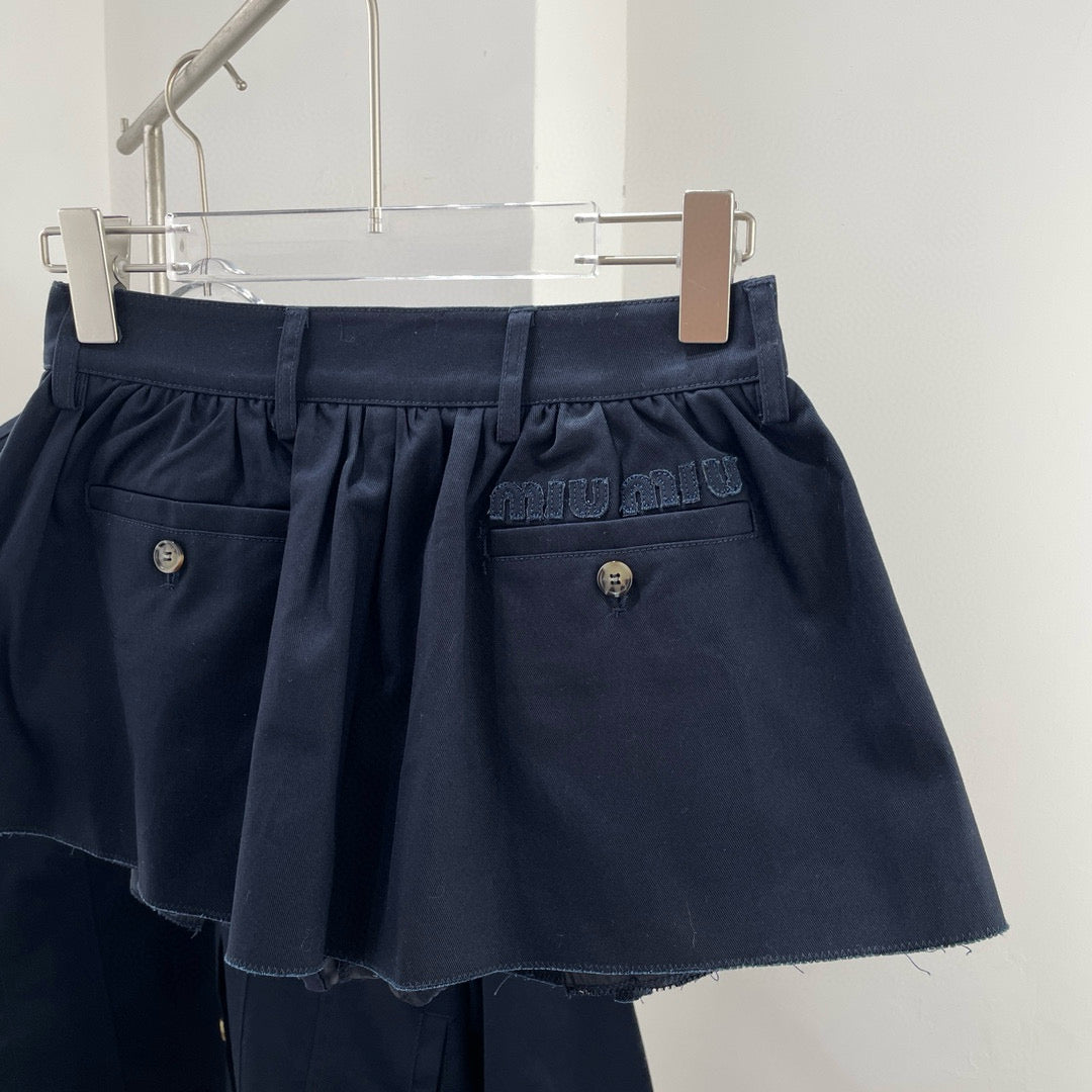 MIU M DENIM SKIRT