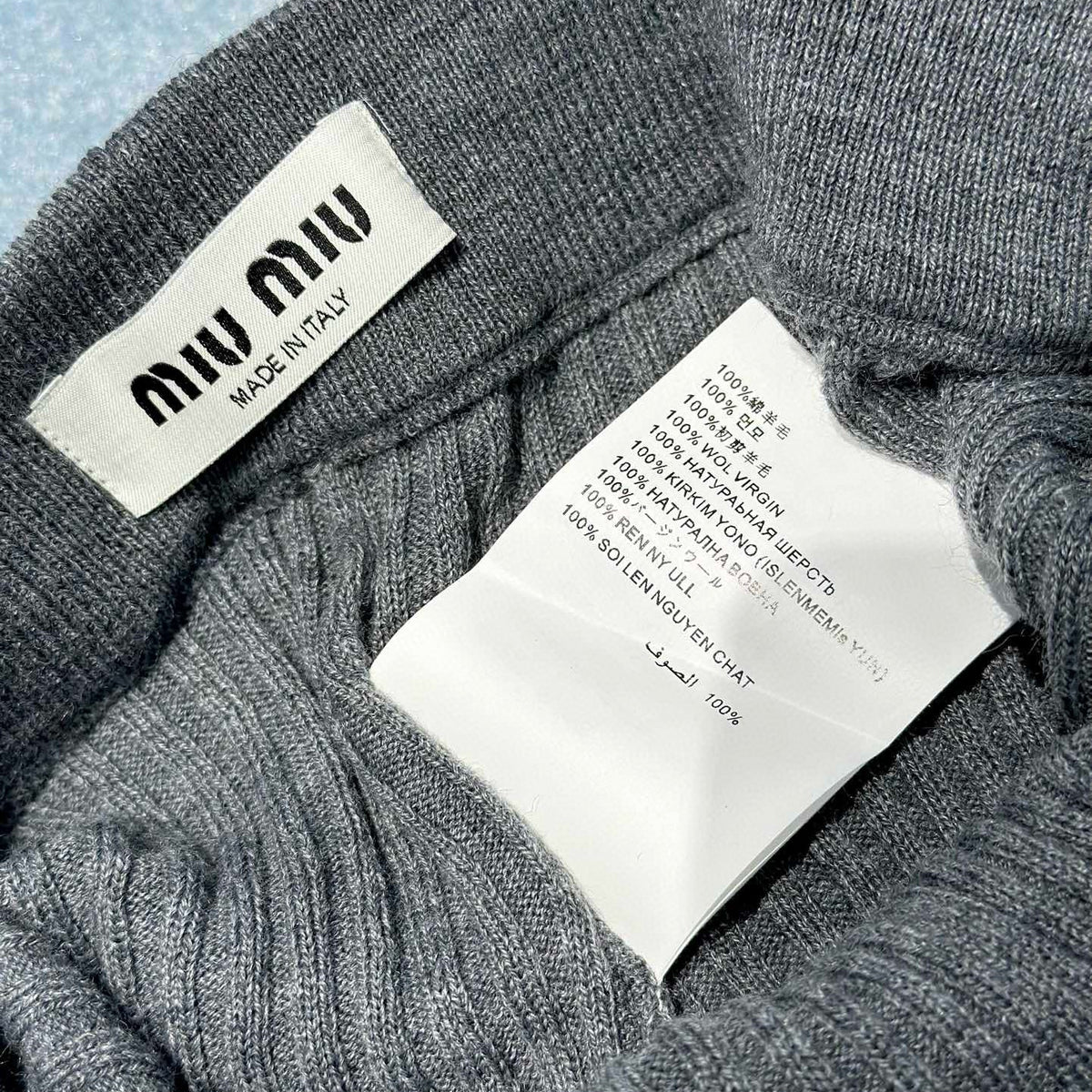 MIU M LEGGINGS