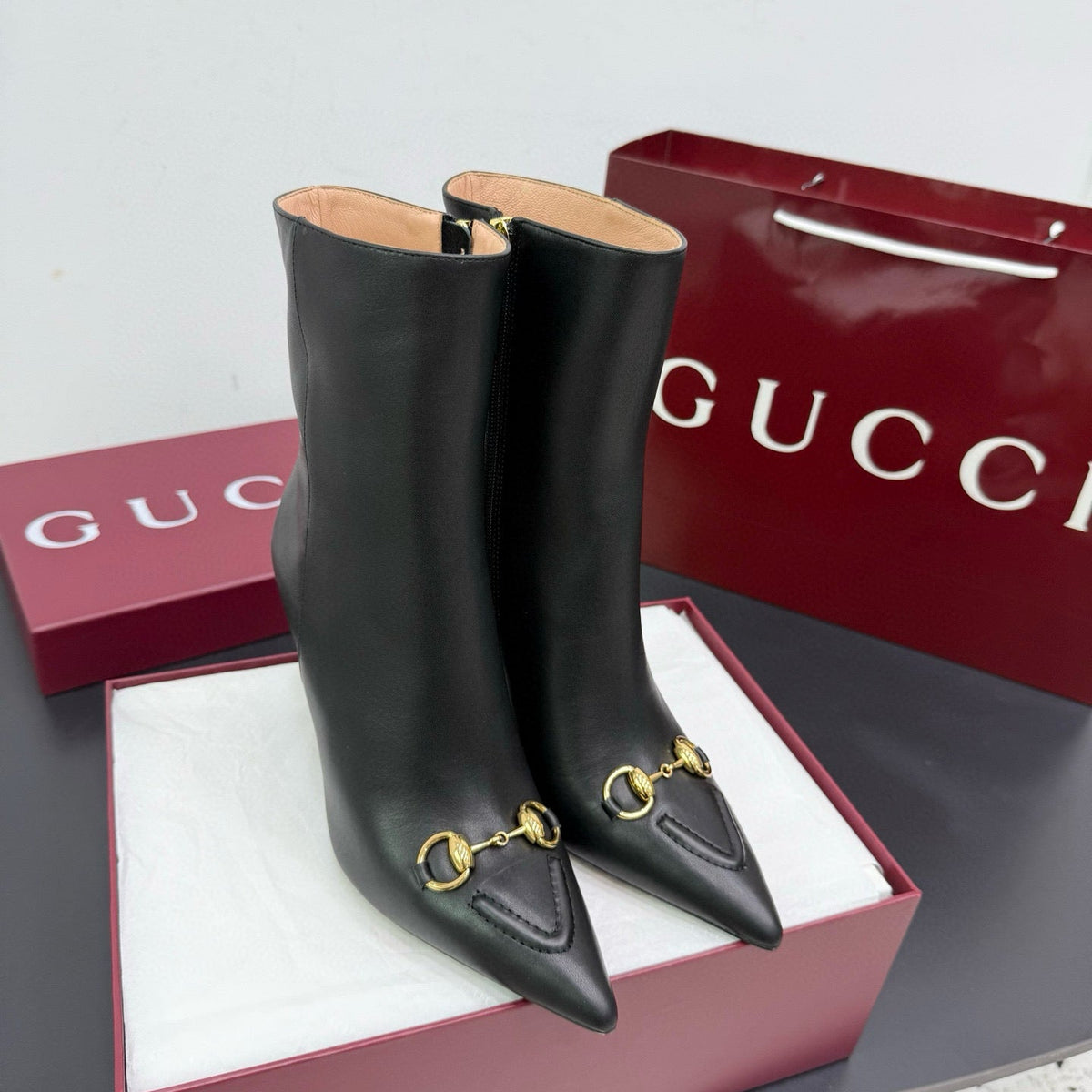 GG HEELED BOOTS