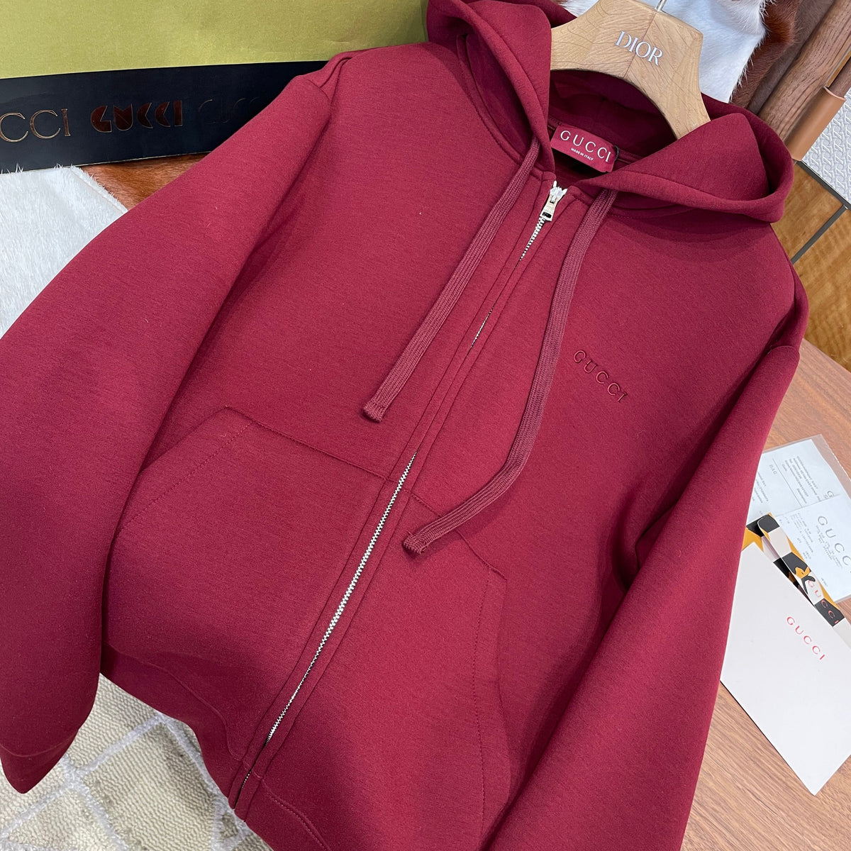GG ZIP HOODIE