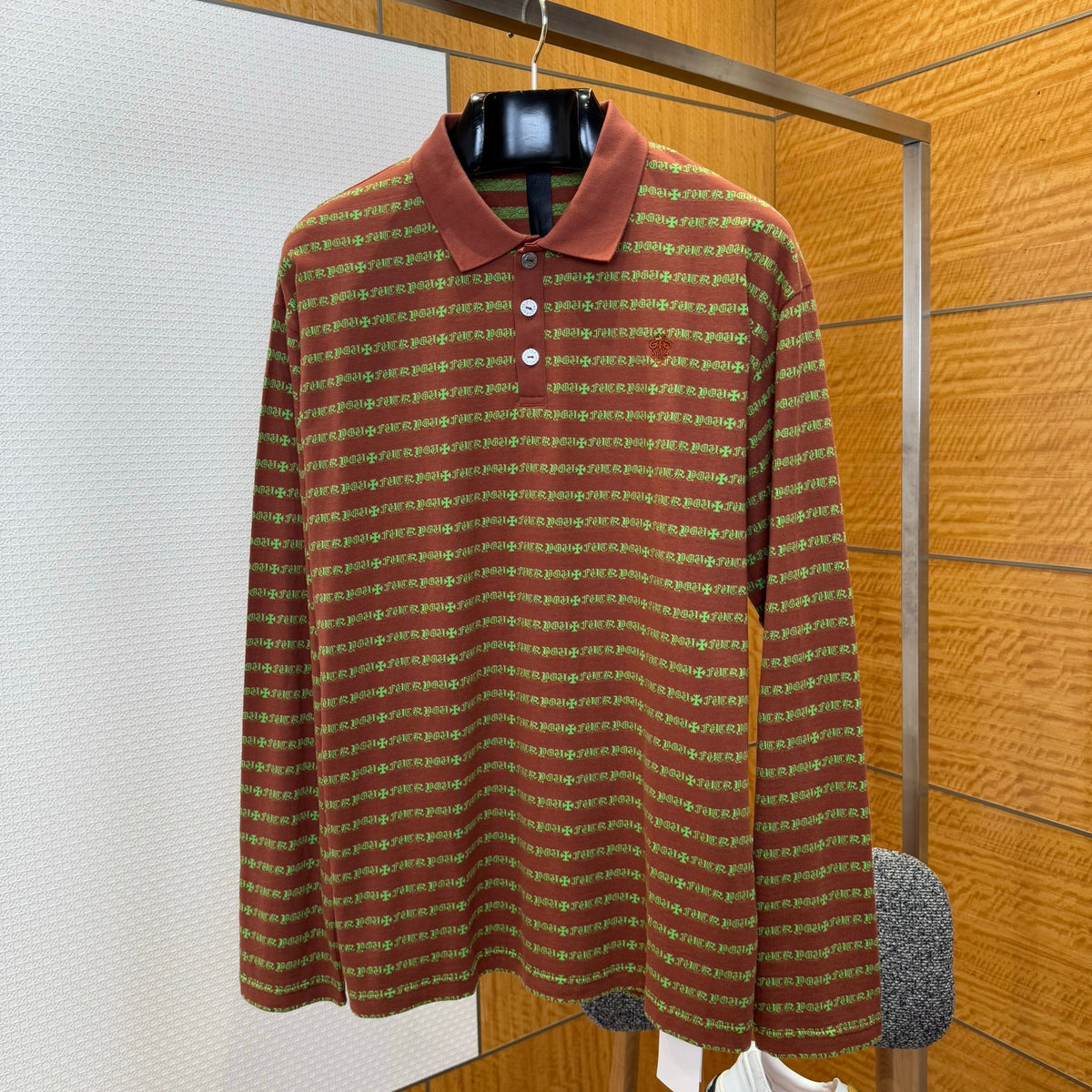 CHROME H POLO SHIRT