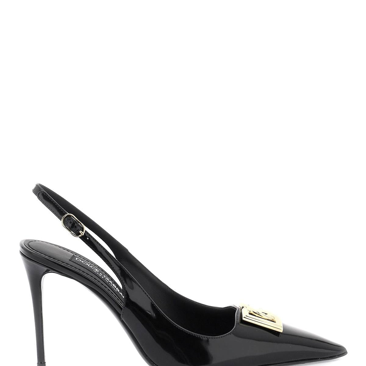LOGO PLAQUE PUMPS