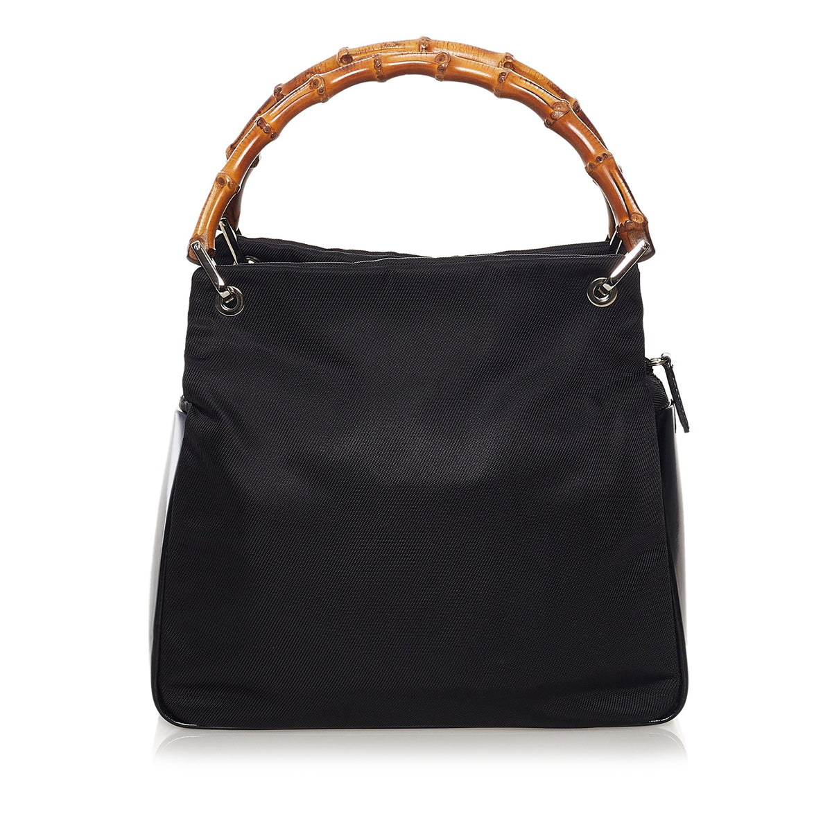 Gucci Bamboo Nylon Handbag