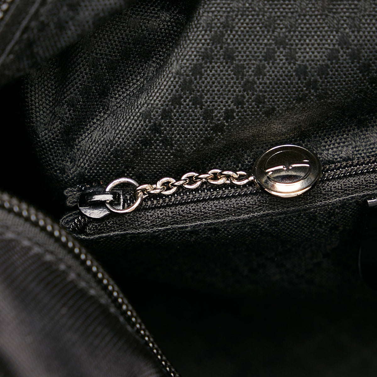Gucci Bamboo Nylon Handbag