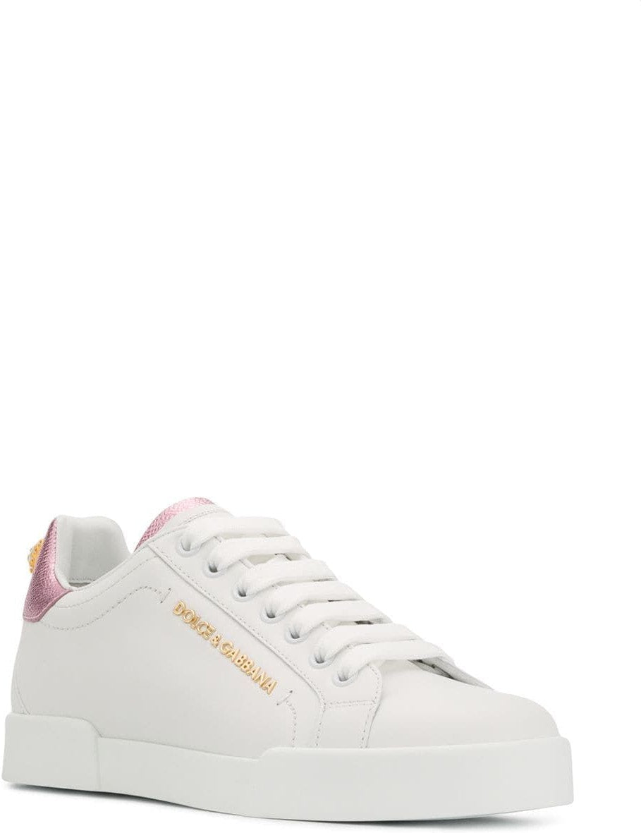PORTOFINO LEATHER LOW-TOP SNEAKERS