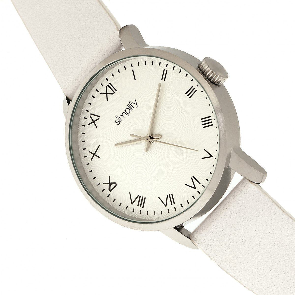 Simplify The 4200 Leather-Band Watch