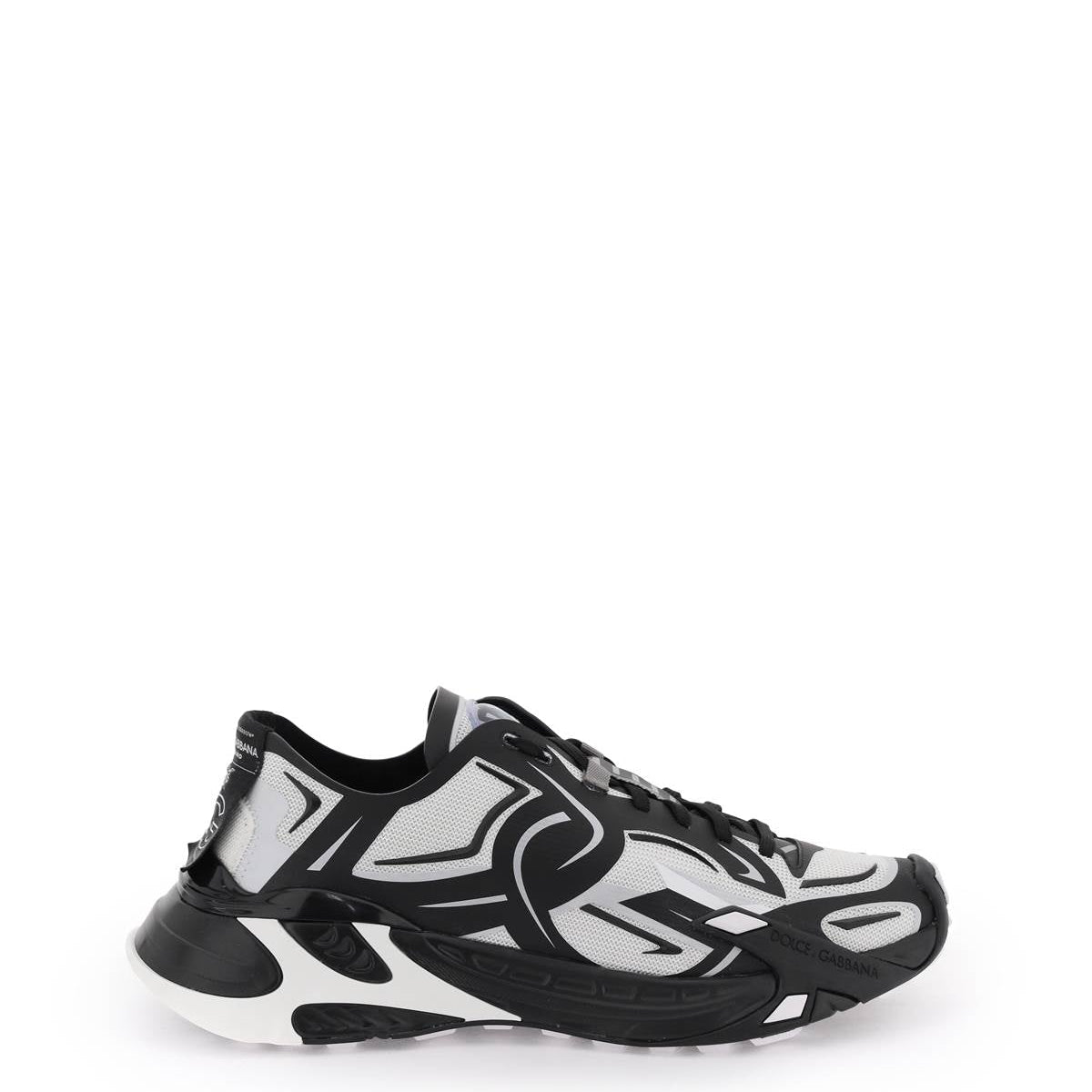 LEATHER PANELLED LOW TOP SNEAKERS