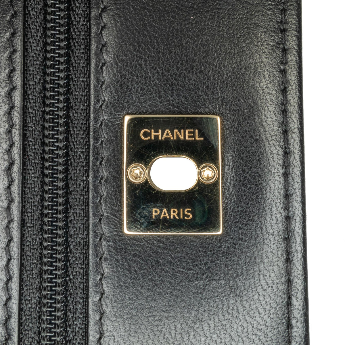 Top Quality Chanel Glazed Calfskin Pearl Charms Wallet On Chain (SHG-slyTlx)