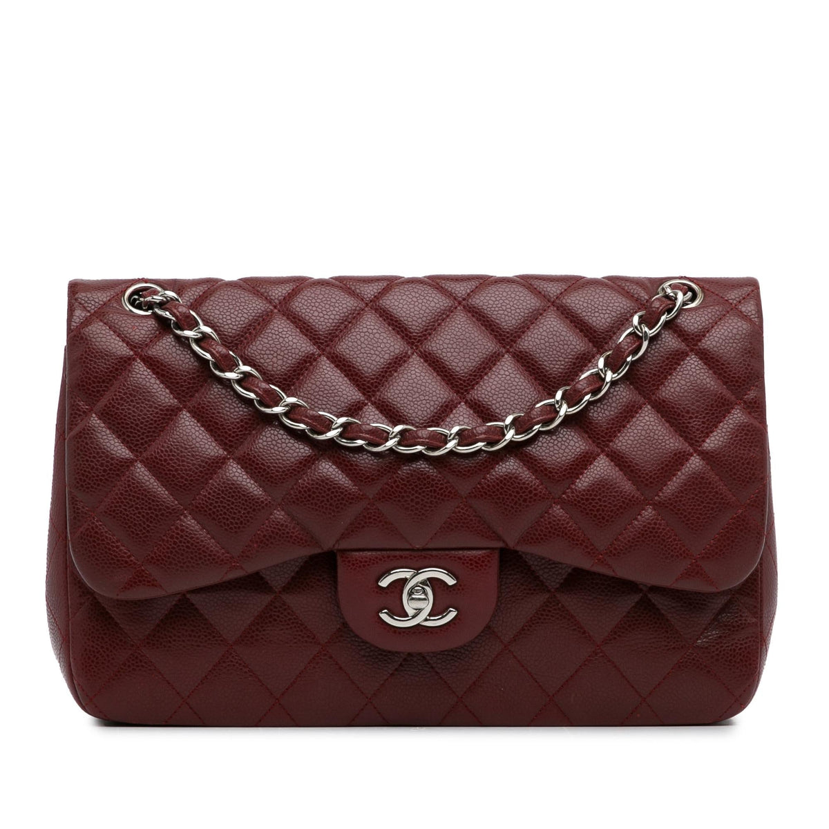 Chanel Jumbo Classic Caviar Double Flap (SHG-KjVUlS)