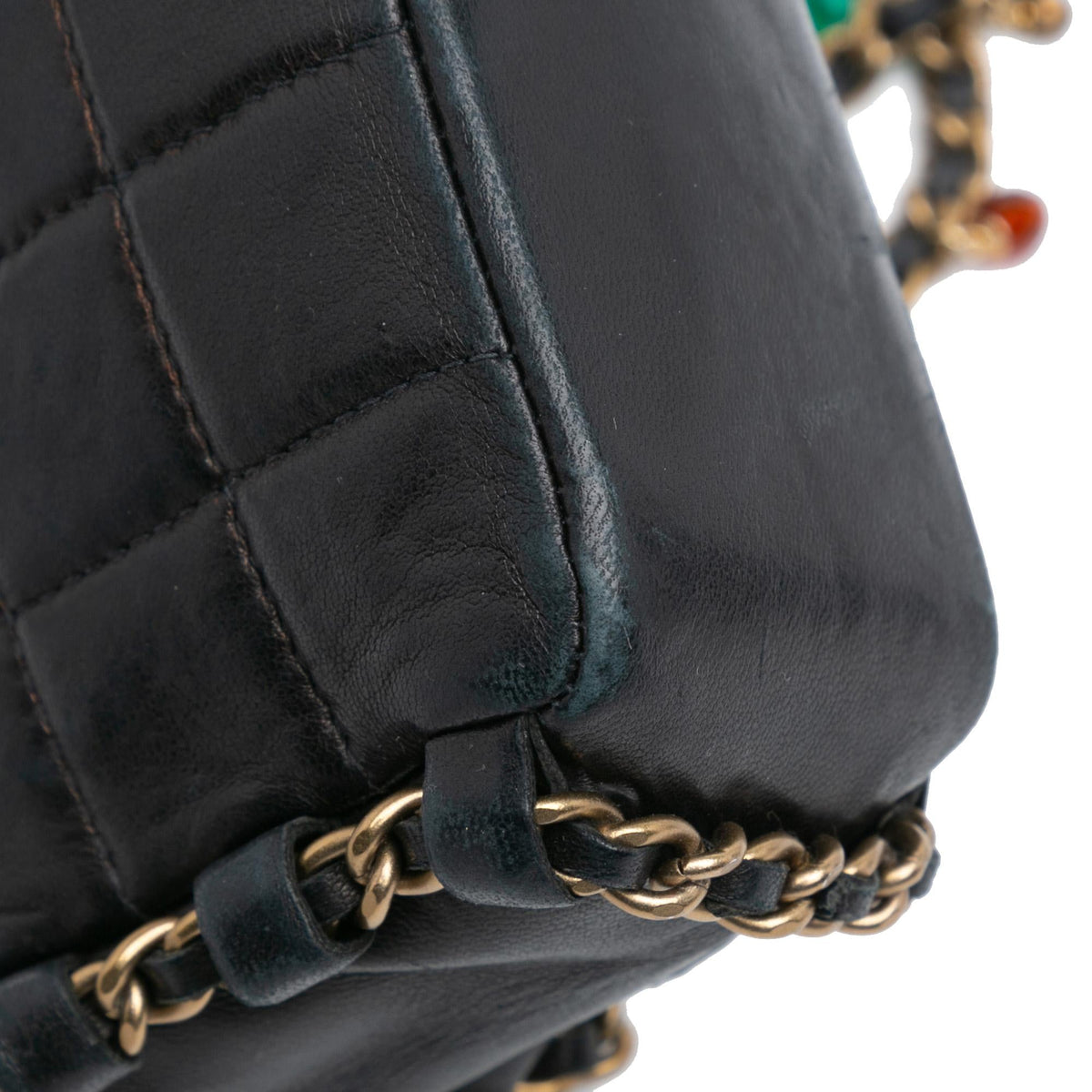Top Quality Chanel Mini Lambskin Choco Bar Chain Charms Flap (SHG-fLjuBx)