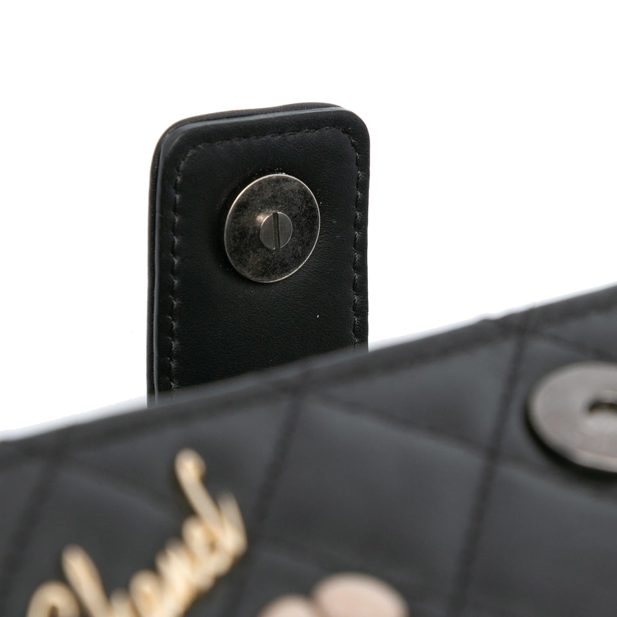 Top Quality Chanel Mini Reissue 2.55 Quilted Calfskin Lucky Charms Clutch on Chain (SHG-uMLNK2)