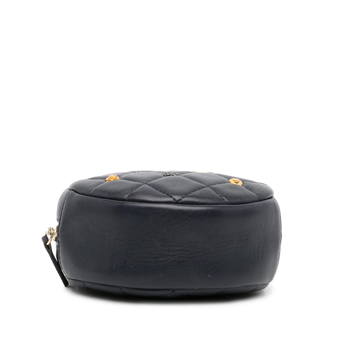 Top Quality Chanel Quilted Lambskin Lucky Charms Round Clutch with Chain (SHG-OY6cPQ)