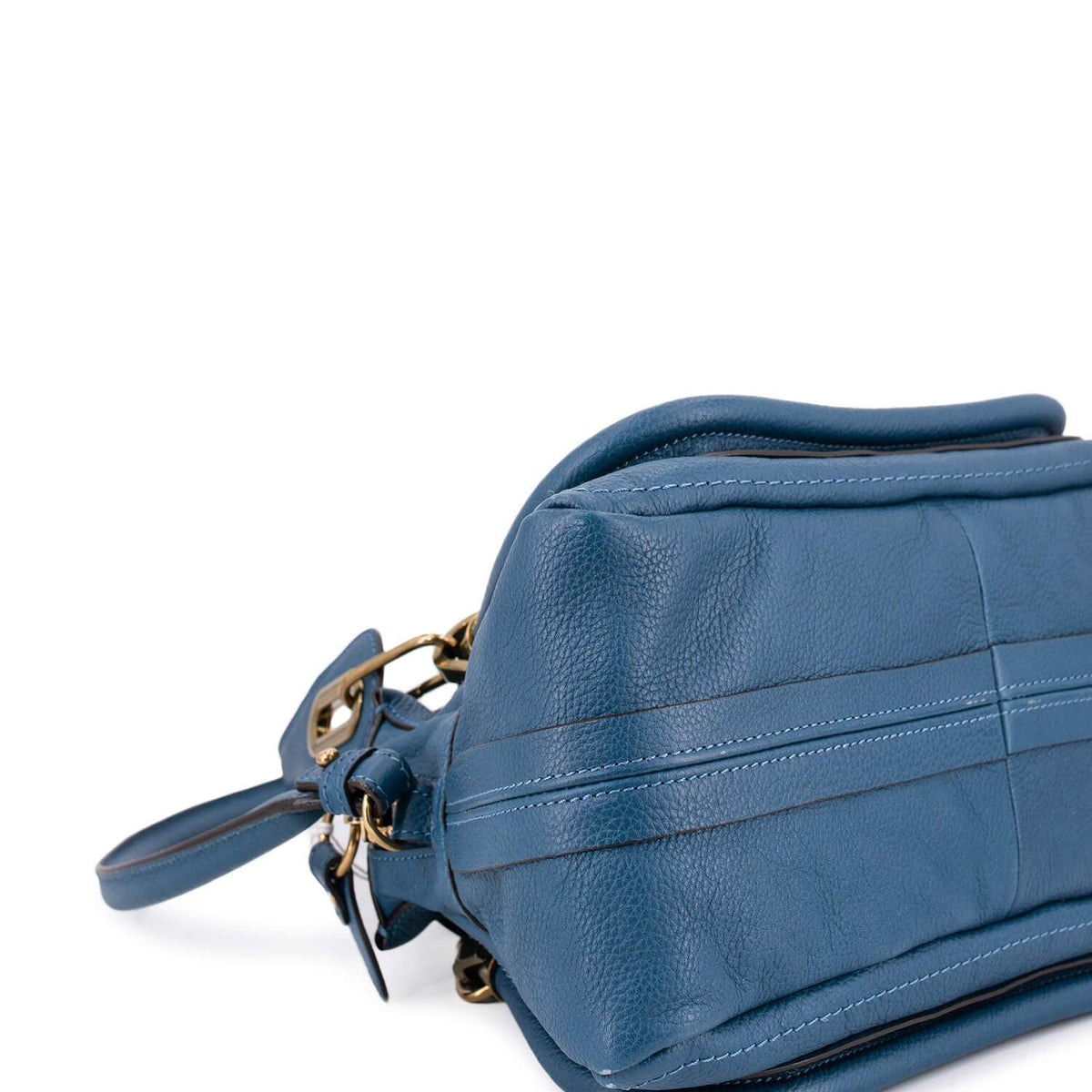 Chloe Calfskin Small Paraty Bag Blue