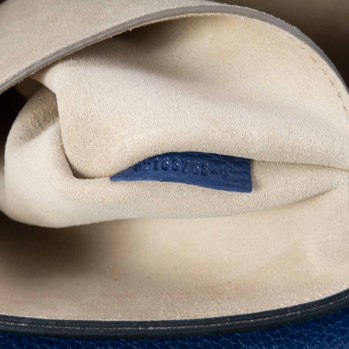 Chloe Leather Drew Messenger Bag Blue