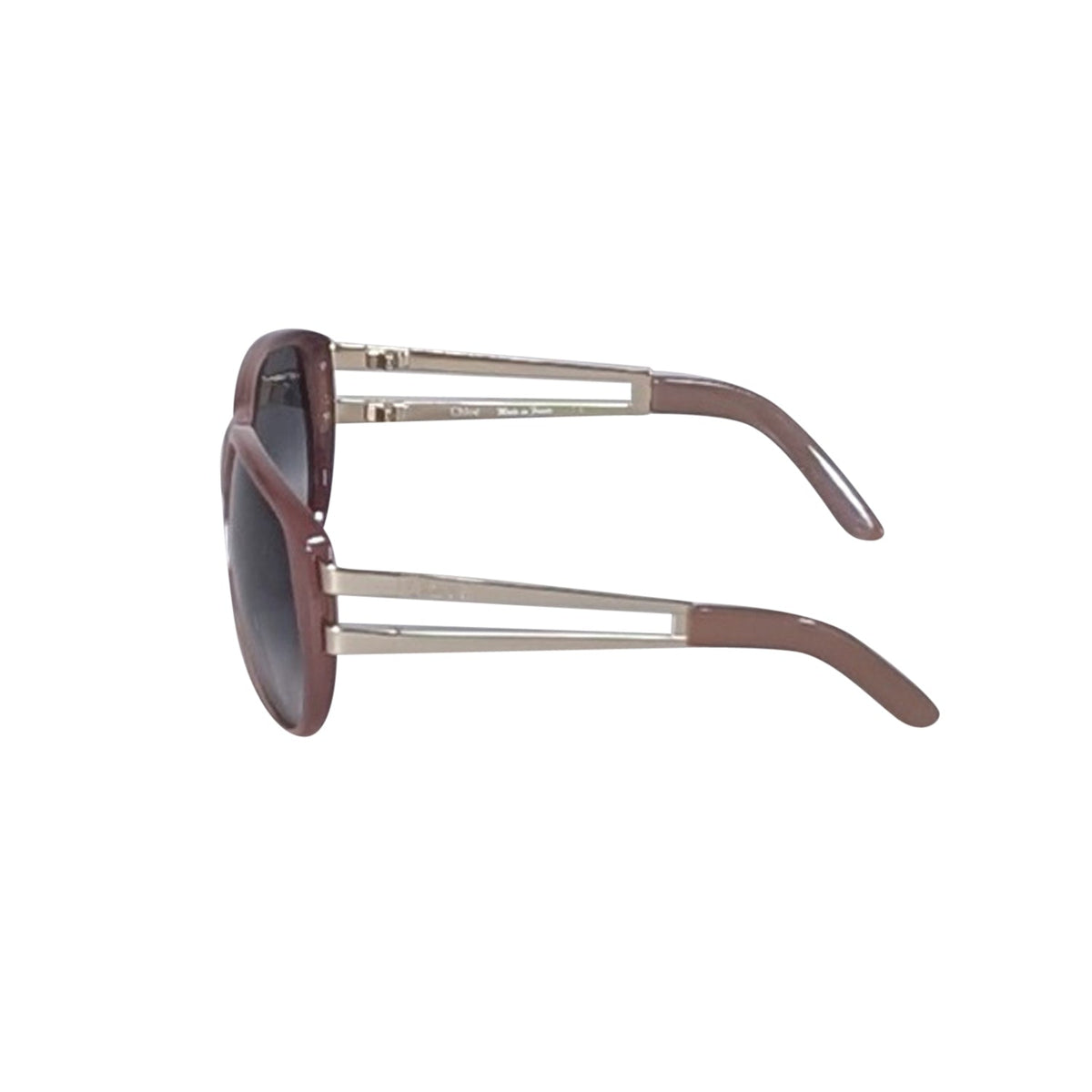 Chloe - Mauve Pink Large Frame Sunglasses
