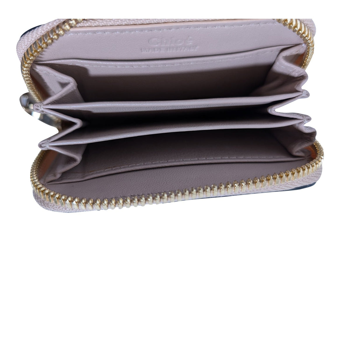 Chloe - Sage Green & Black Small Leather Wallet