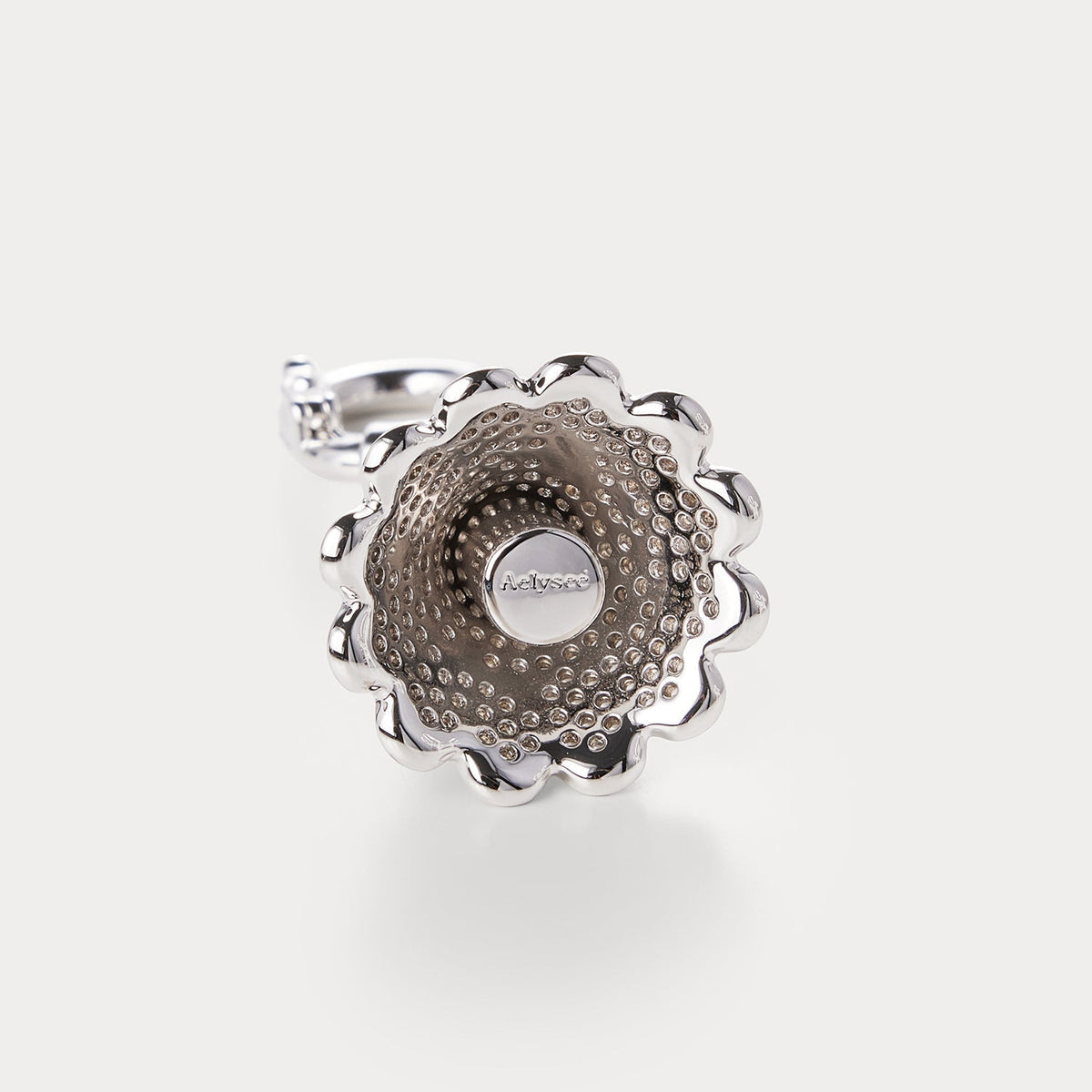 Sparkle Silver—Christmas Tree Bag Charm