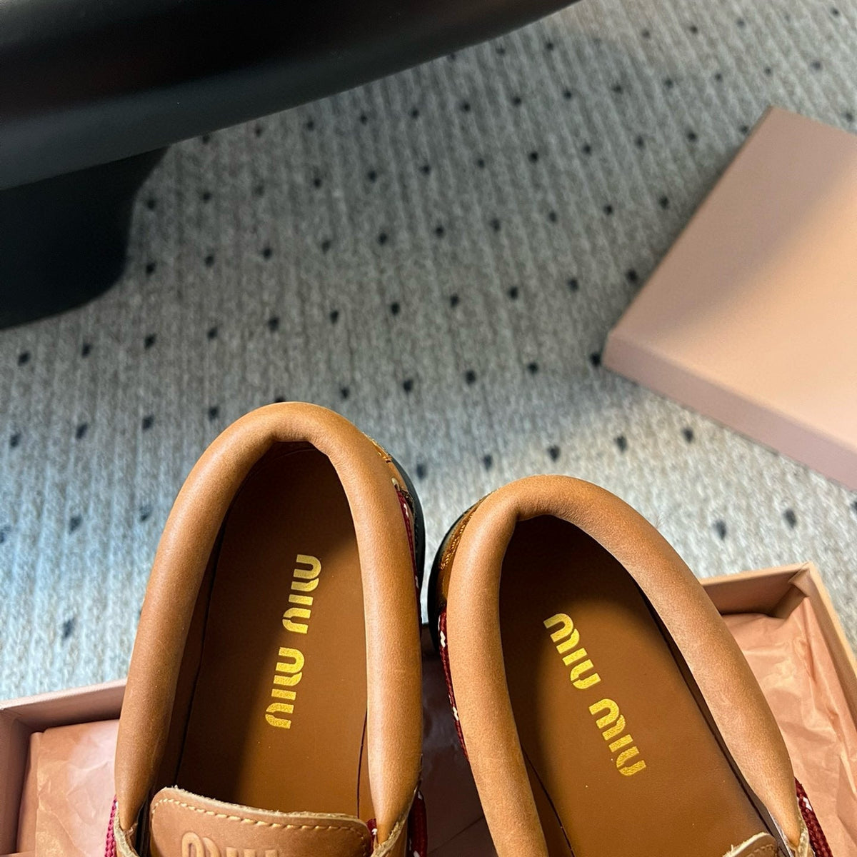 MIU M LOAFERS