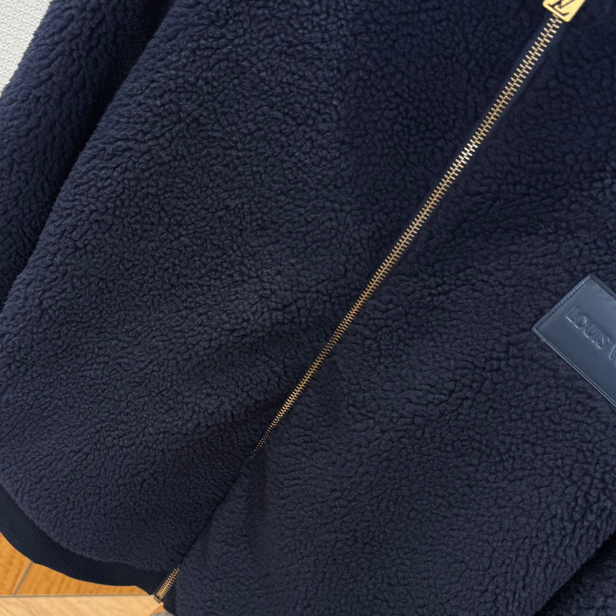 LOU ZIP FLEECE JACKET