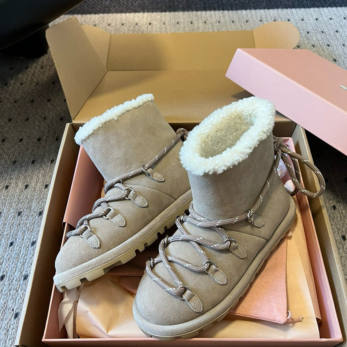 MIU M BOOTS