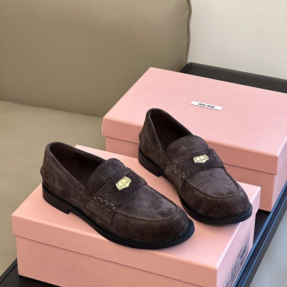 MIU M LOAFERS