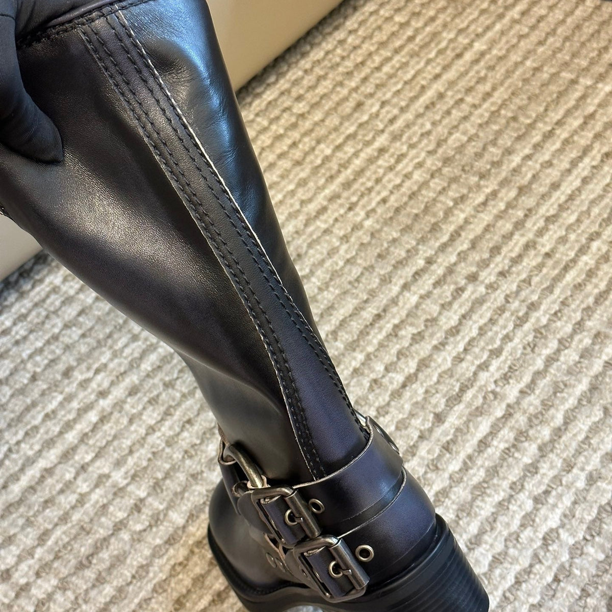 MIU M BOOTS