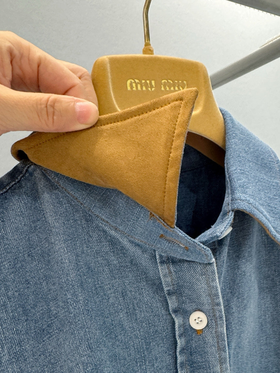 MIU M DENIM SHIRT