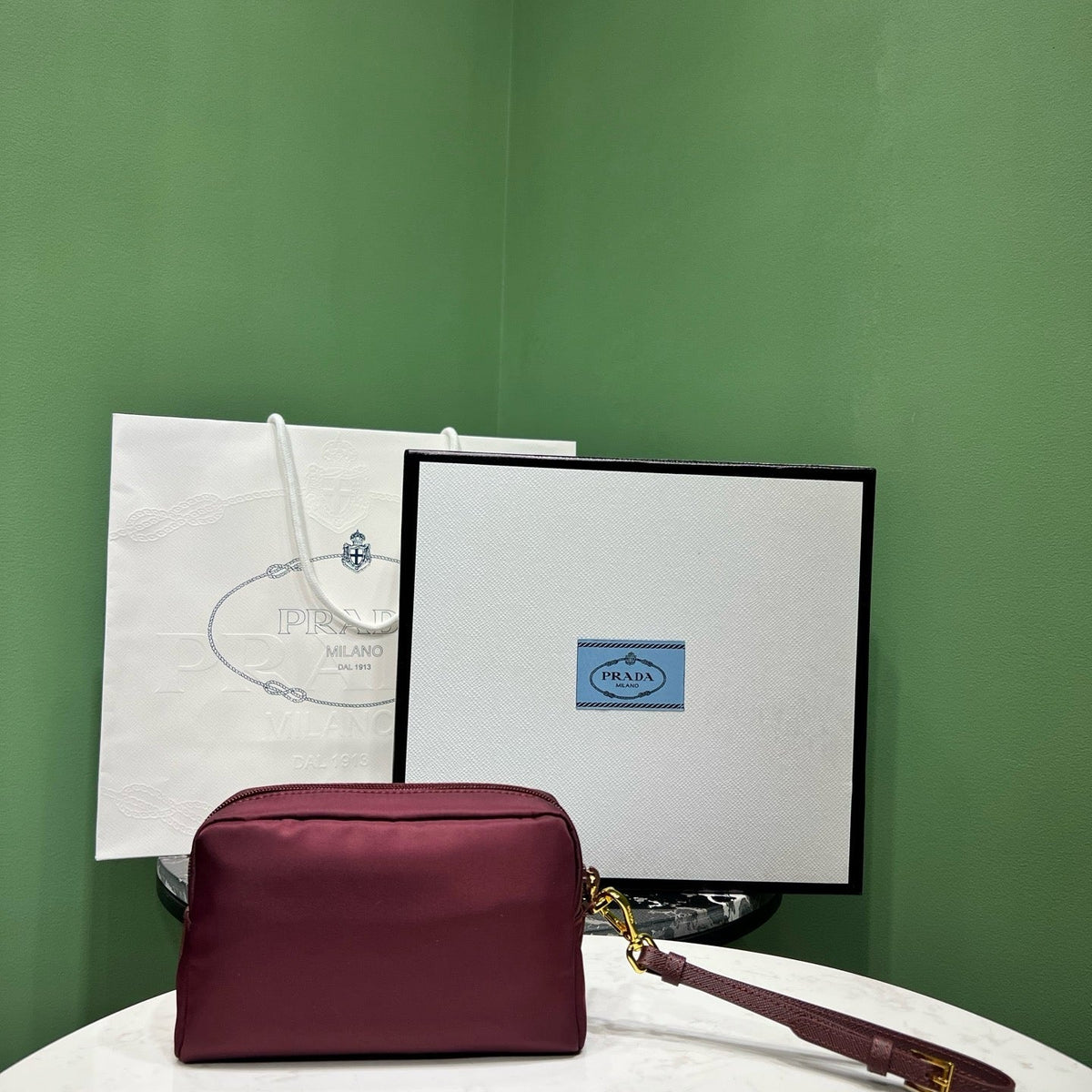 PD SMALL RE NYLON POUCH