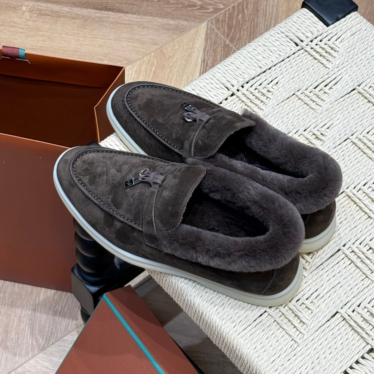 LORO P SUMMER CHARMS LOAFERS