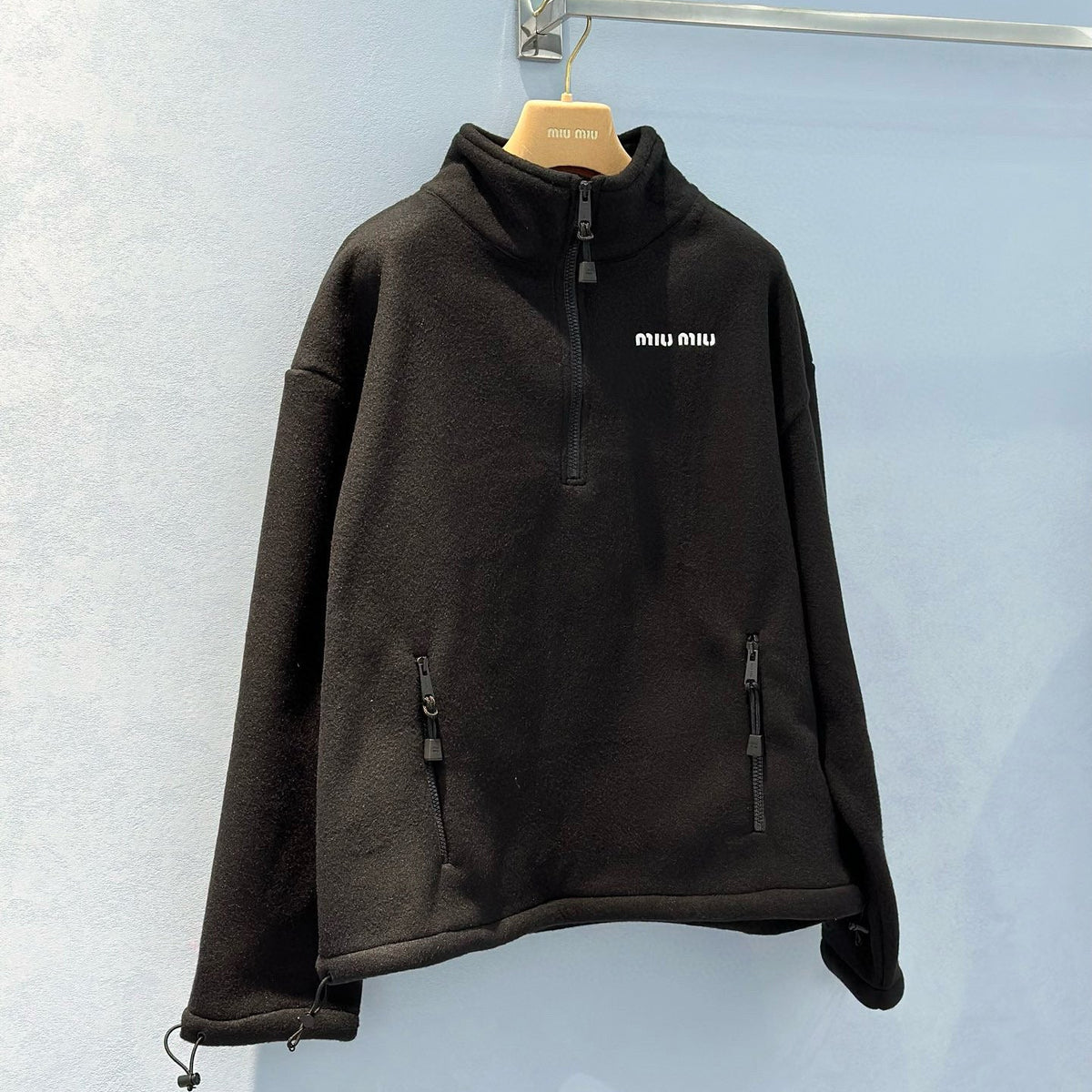 MIU M FLEECE JACKET