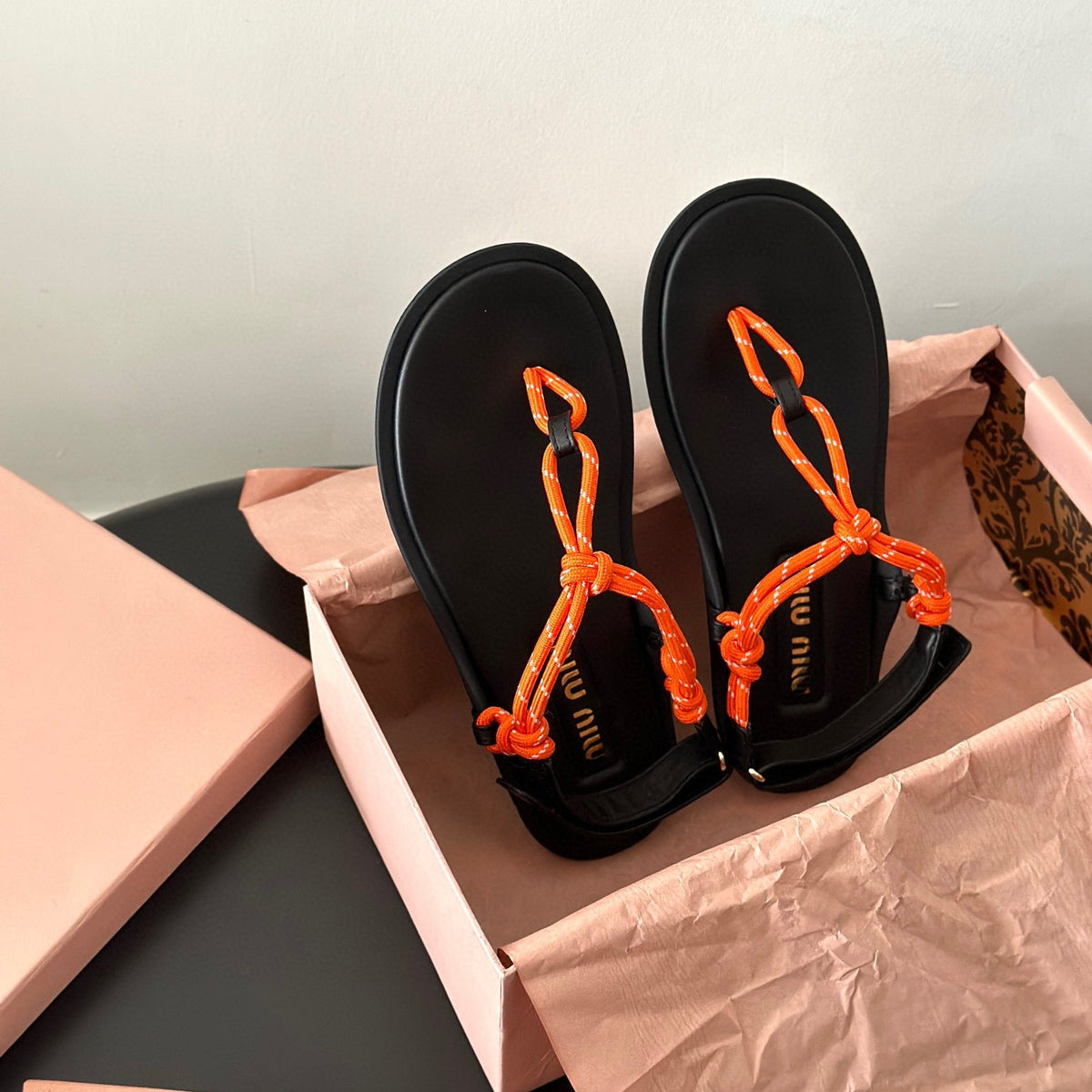 MIU M SANDALS