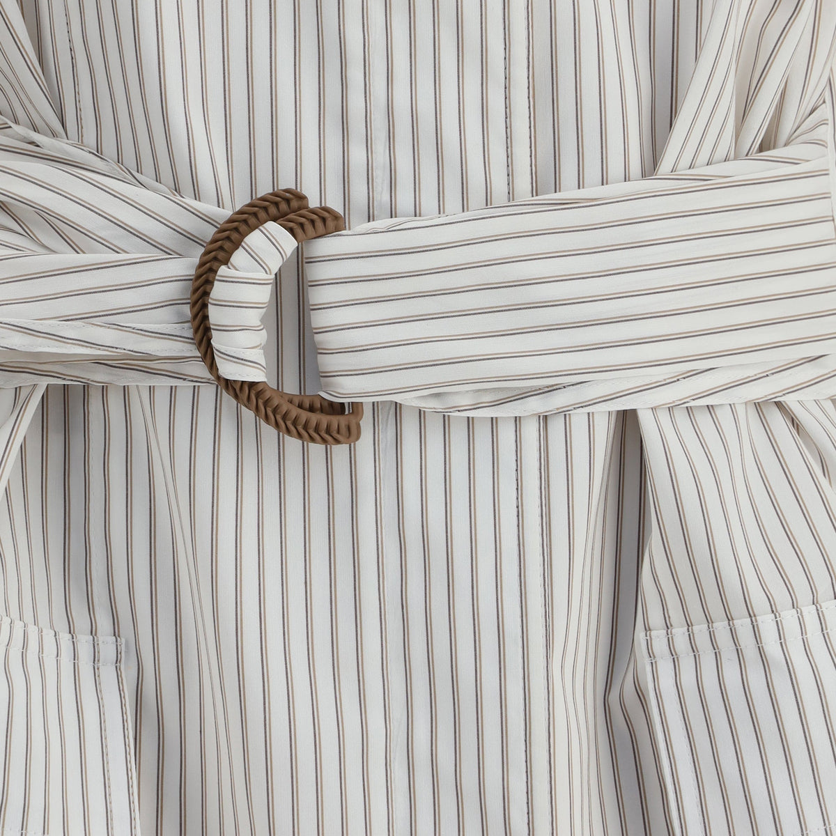 Fendi Women Striped Shirt Jacket