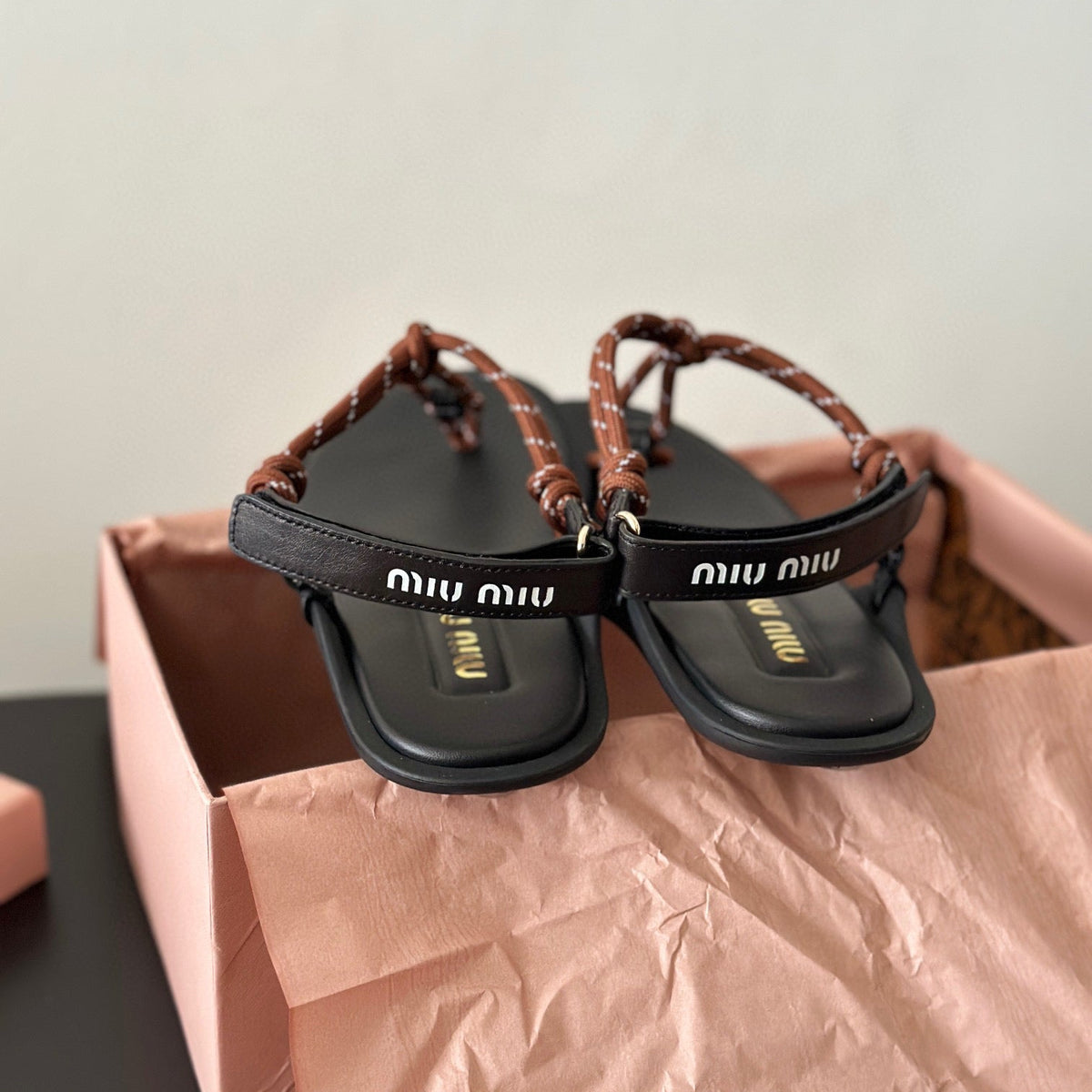MIU M SANDALS
