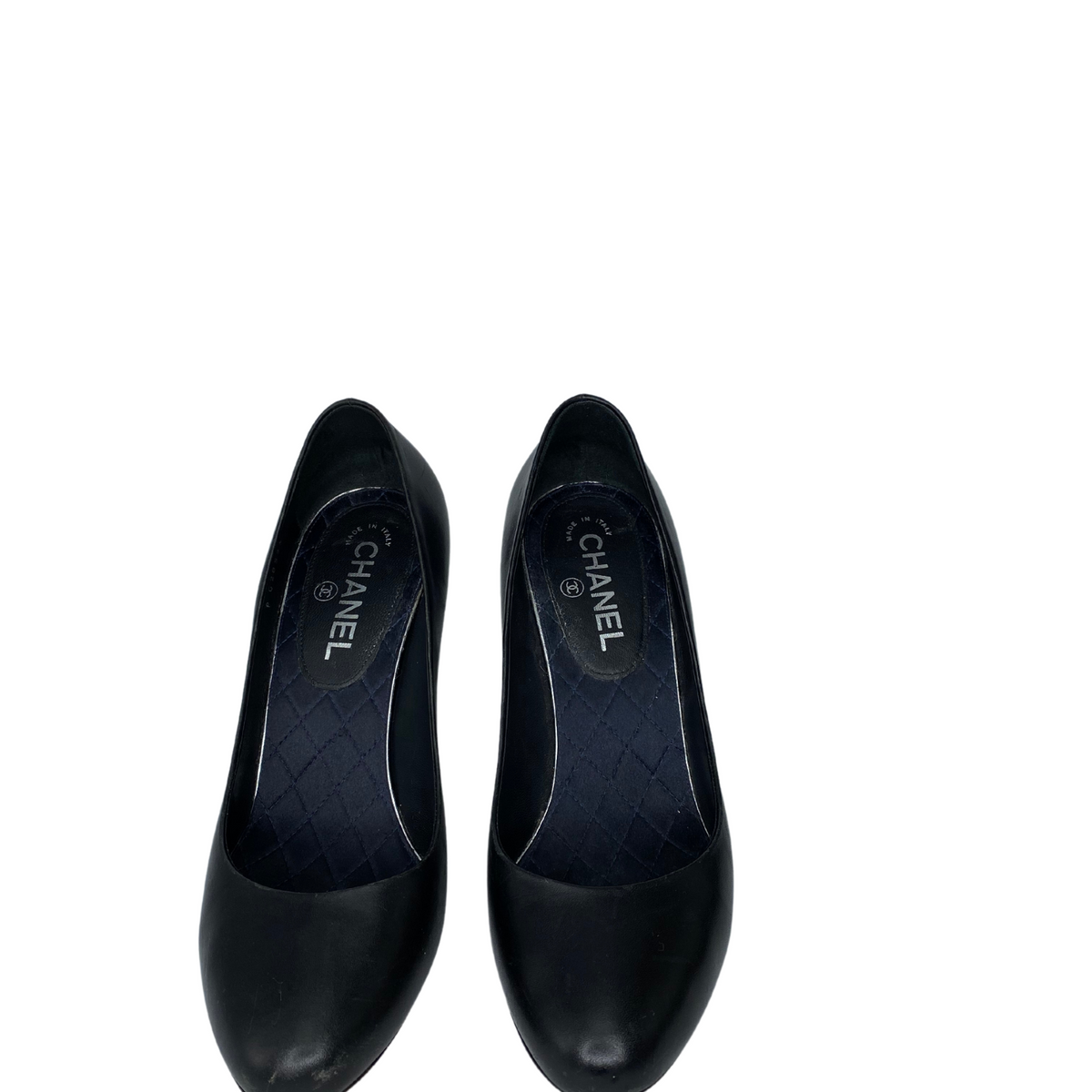 Chanel Leather Round Toe Pump |US9.5|FR39.5|