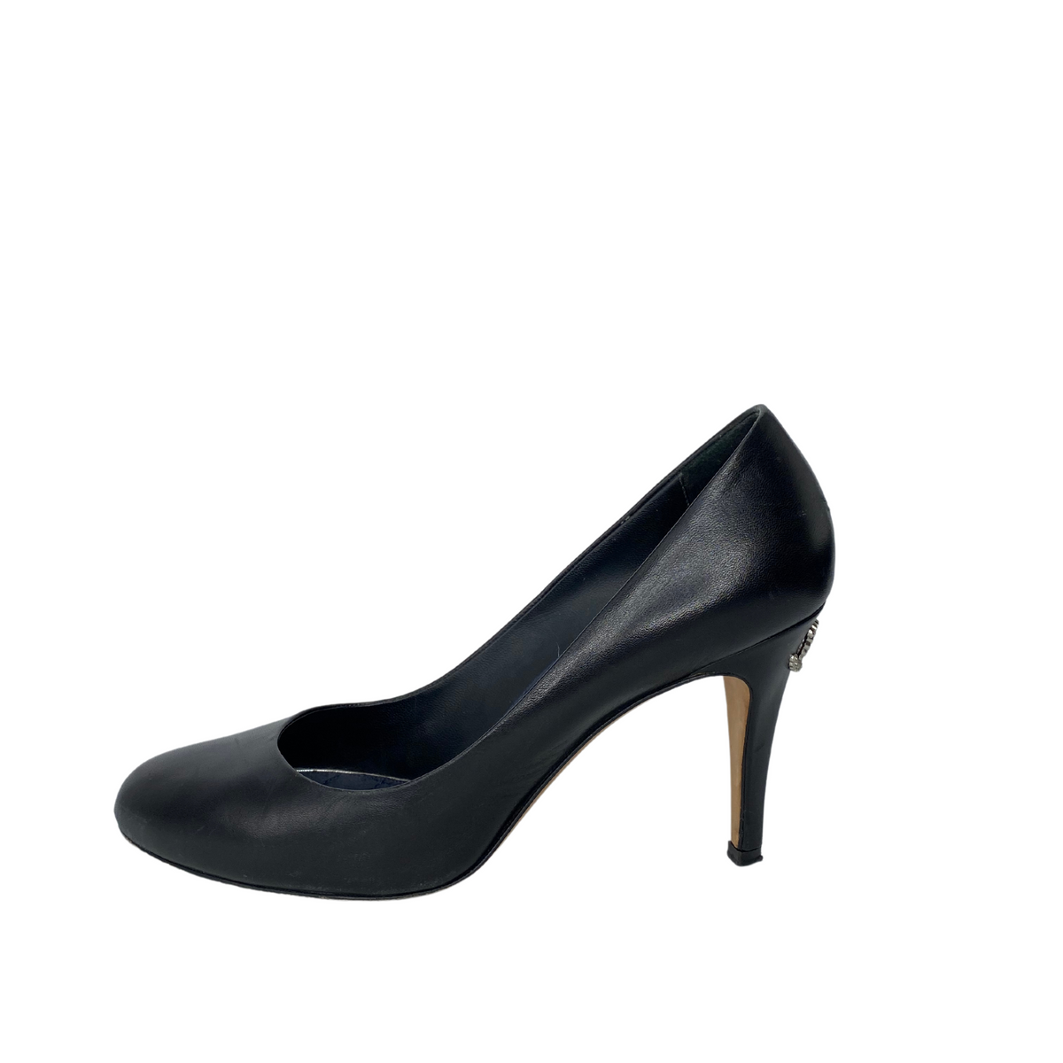 Chanel Leather Round Toe Pump |US9.5|FR39.5|